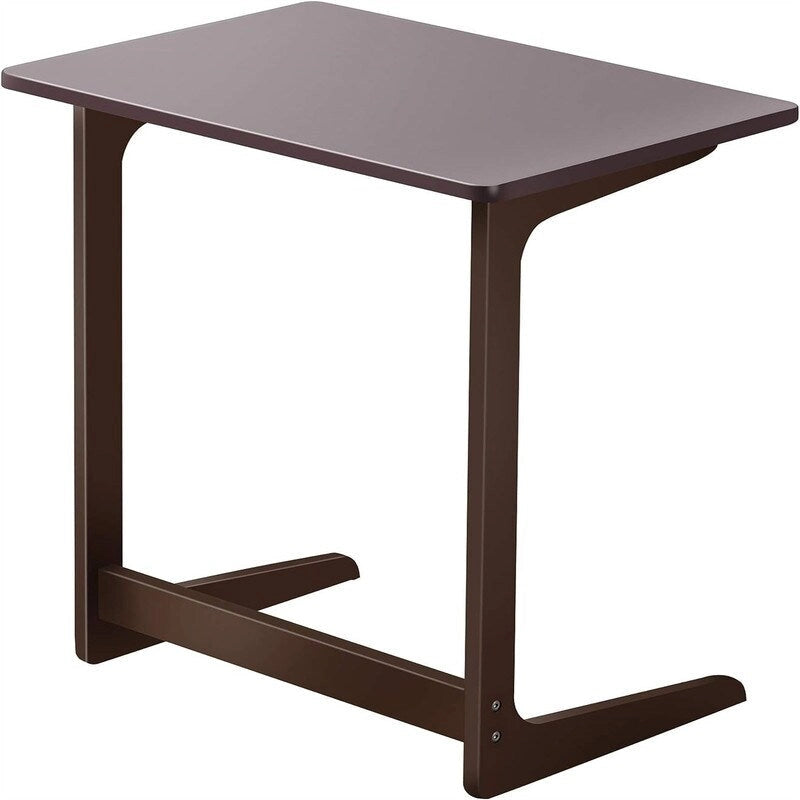 Table d'appoint en forme de C - 15,75 po P x 23,6 po L x 25,6 po H