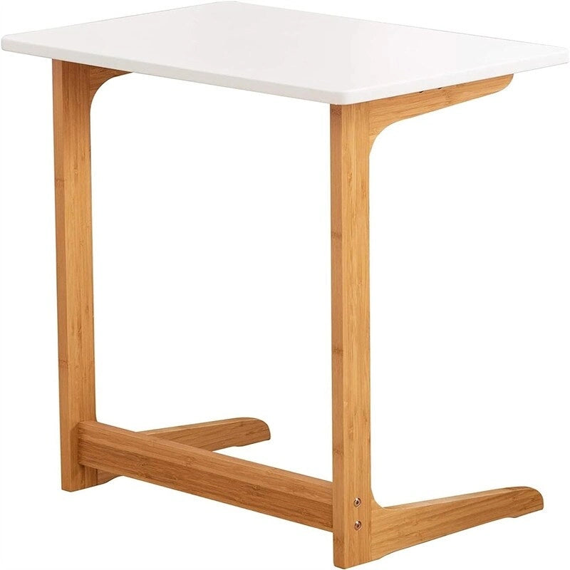 Table d'appoint en forme de C - 15,75 po P x 23,6 po L x 25,6 po H
