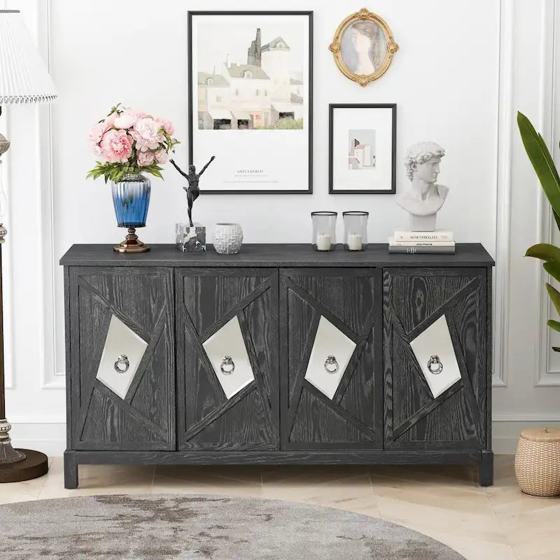 Armoire moderne à 4 portes