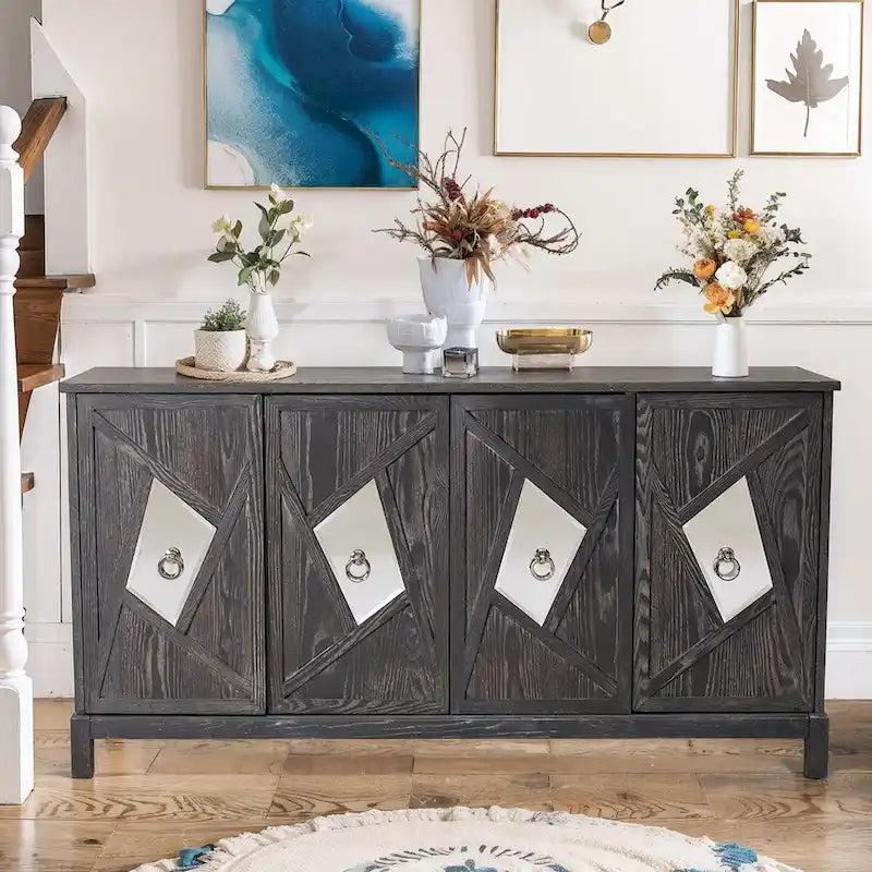 Armoire moderne à 4 portes