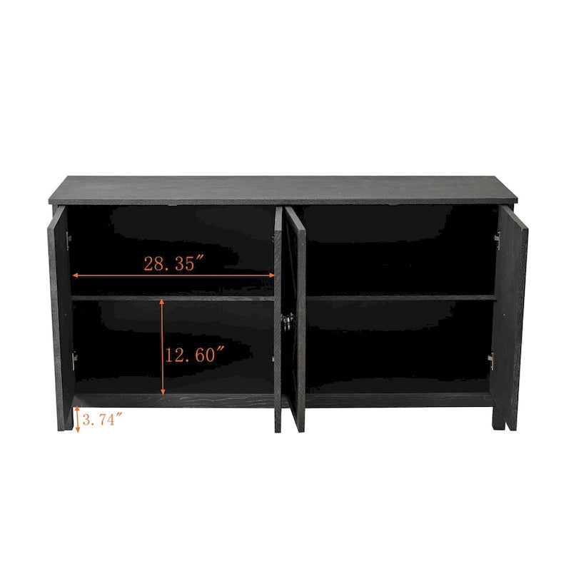 Armoire moderne à 4 portes