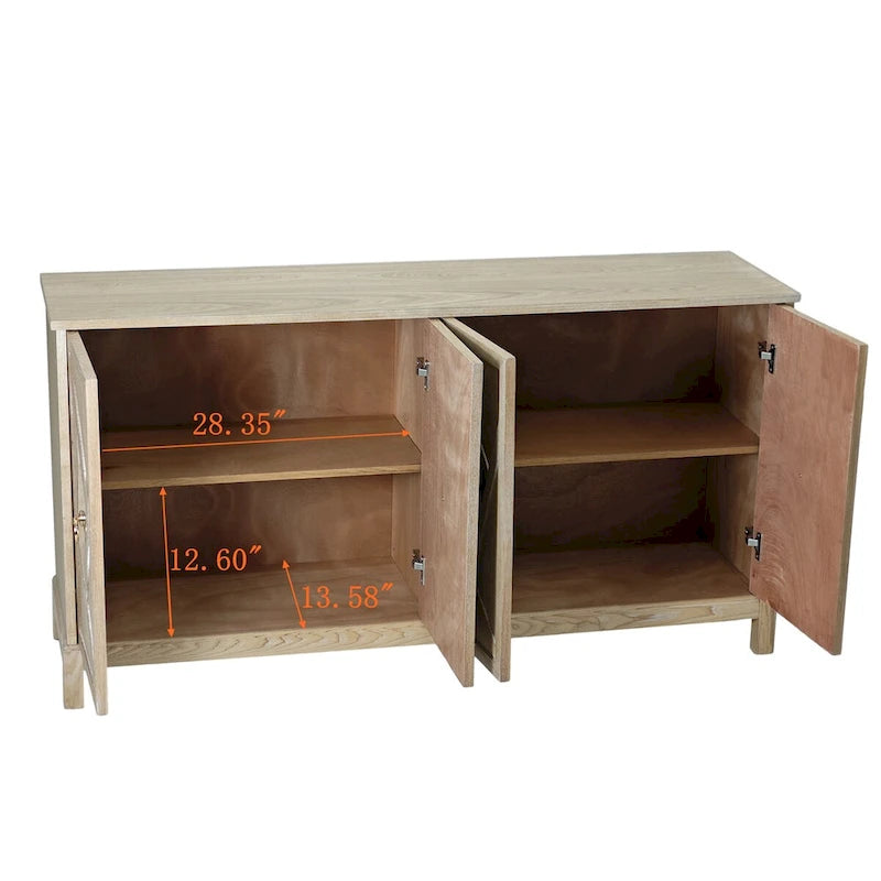 Armoire moderne à 4 portes