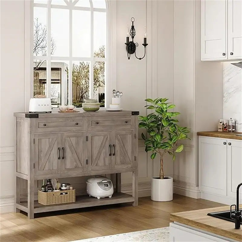 Buffet - 14,96 cm (P) x 47,24 cm (L) x 38,58 cm (H)