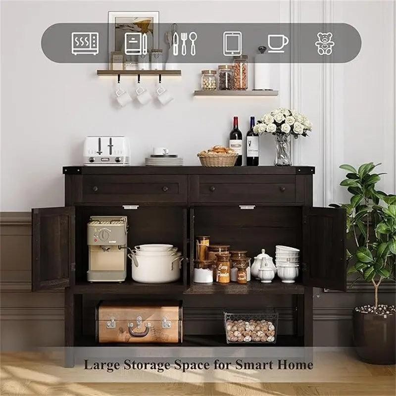 Buffet - 14,96 cm (P) x 47,24 cm (L) x 38,58 cm (H)