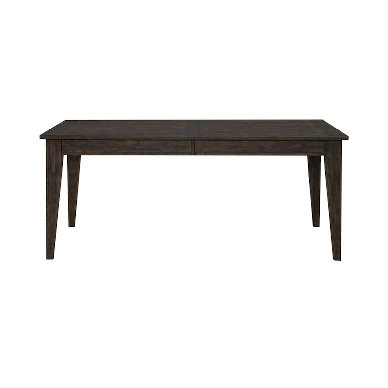 Table rectangulaire rustique marron Midland Falls