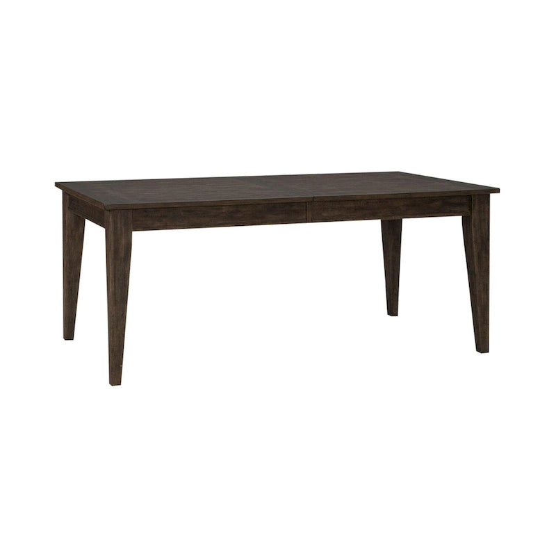 Table rectangulaire rustique marron Midland Falls