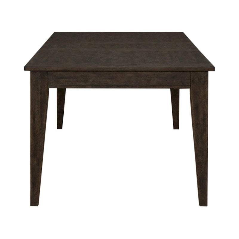 Table rectangulaire rustique marron Midland Falls