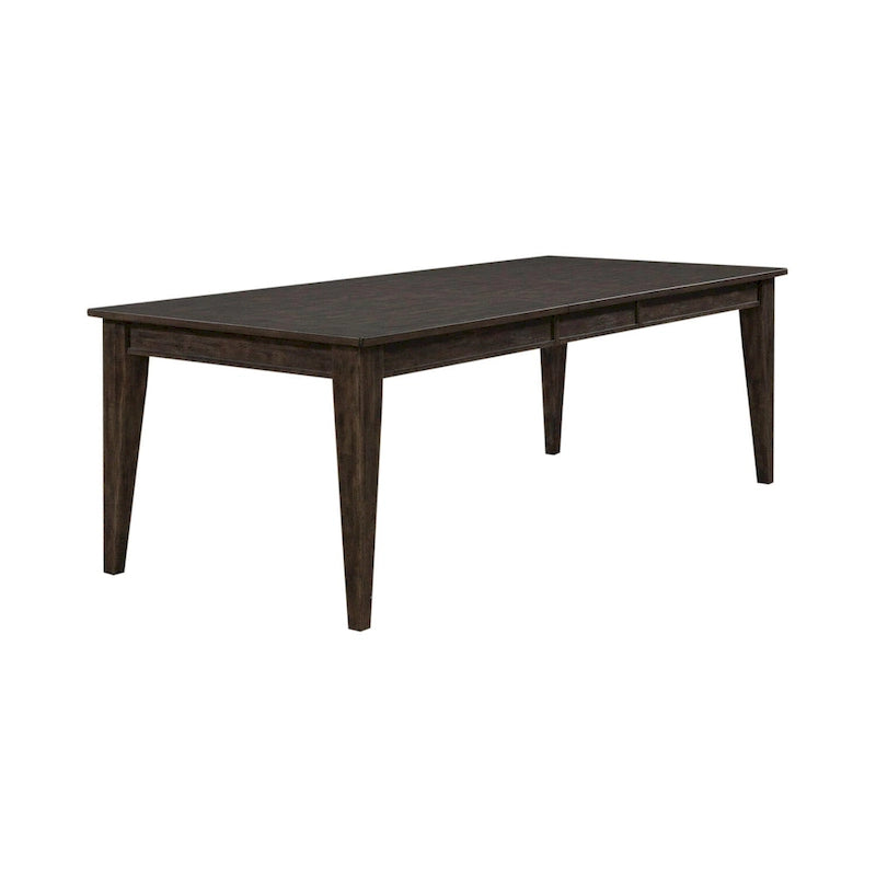 Table rectangulaire rustique marron Midland Falls