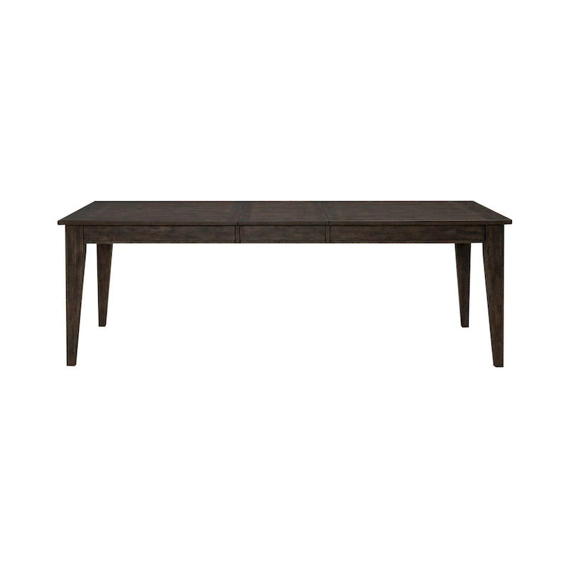 Table rectangulaire rustique marron Midland Falls