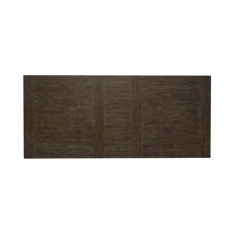 Table rectangulaire rustique marron Midland Falls