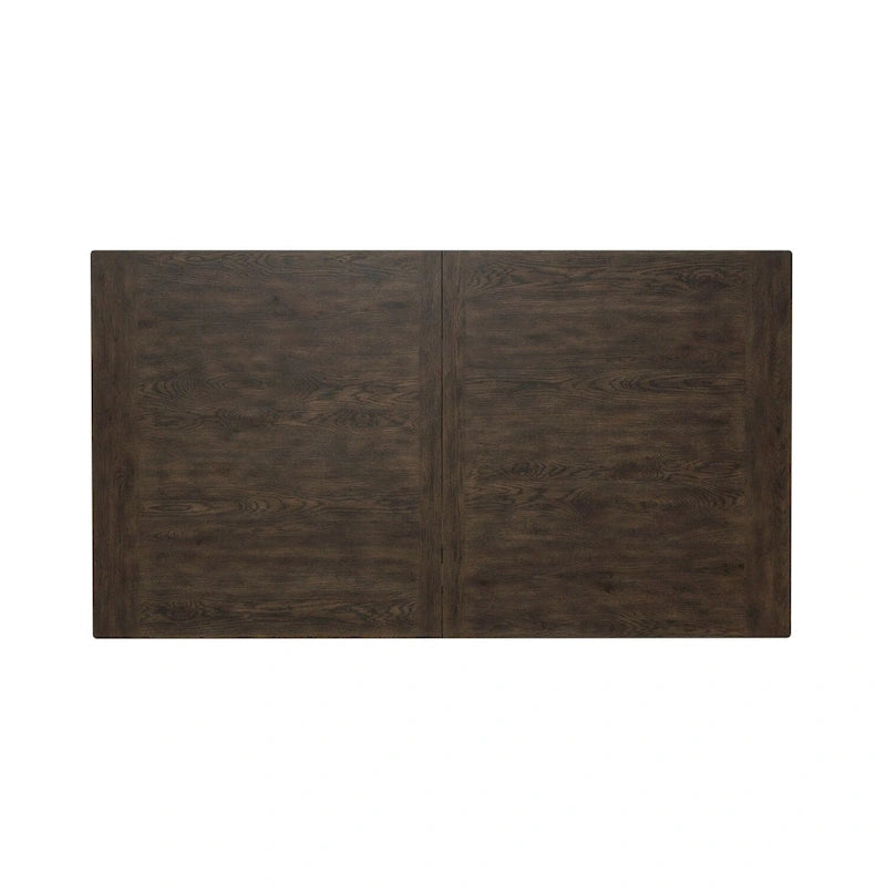 Table rectangulaire rustique marron Midland Falls