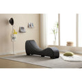 Collection de chaises longues de yoga en similicuir moderne incurvées, directement du fabricant, pour s'étirer et se détendre.