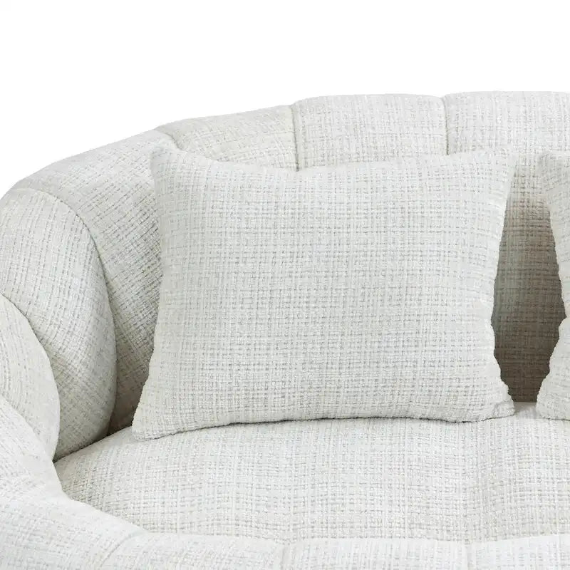 Pouf canapé, canapé relax, fauteuil pouf confortable et durable à dossier haut pour adultes et enfants, intérieur et extérieur