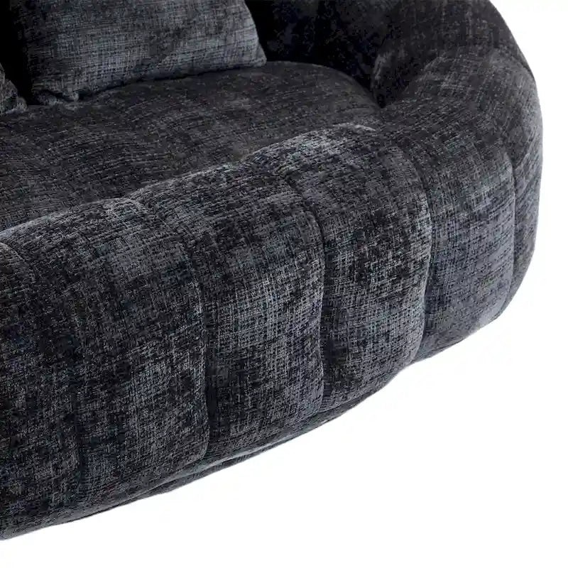 Pouf canapé, canapé relax, fauteuil pouf confortable et durable à dossier haut pour adultes et enfants, intérieur et extérieur