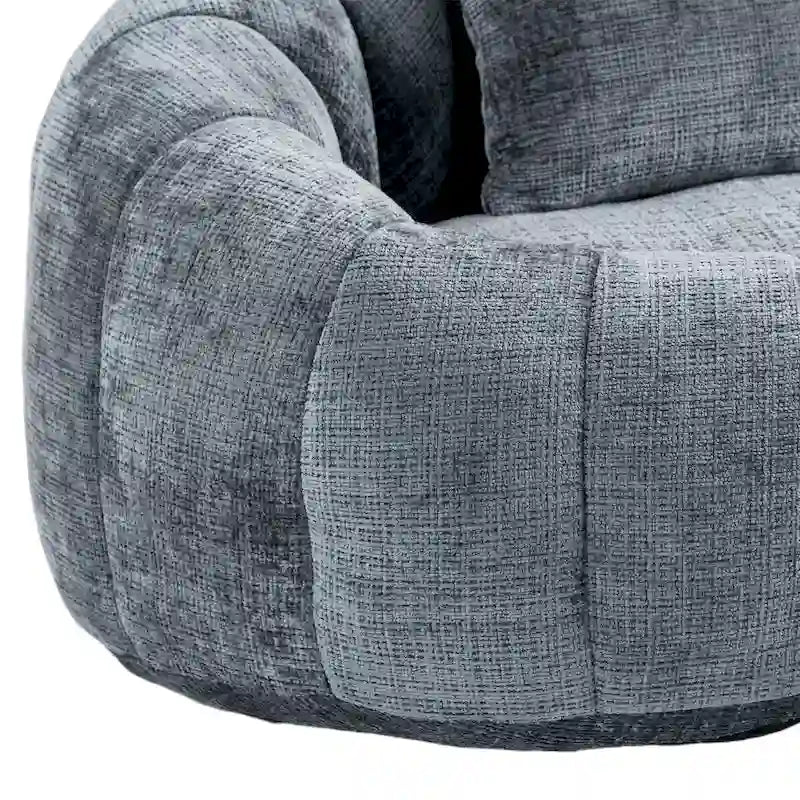Pouf canapé, canapé relax, fauteuil pouf confortable et durable à dossier haut pour adultes et enfants, intérieur et extérieur