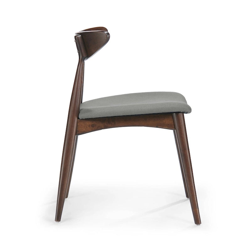 CHAISE (lot de 2), STYLE MID-CENTURY, pour salon