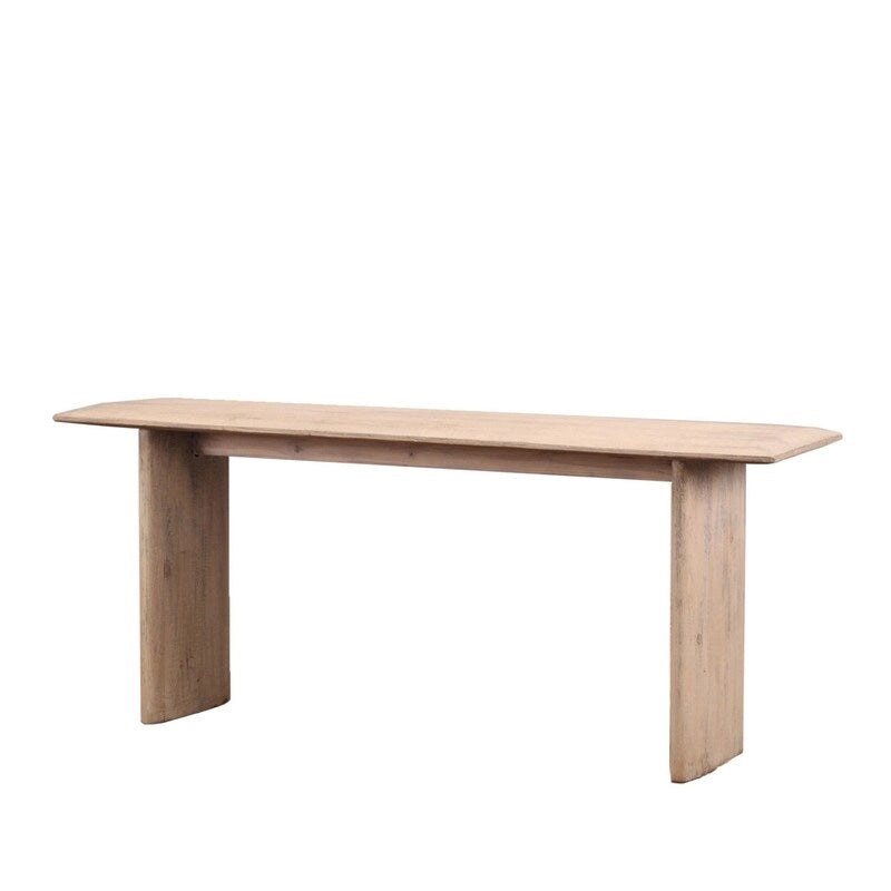 Console Atrani 78Long, finition naturelle vieillie
