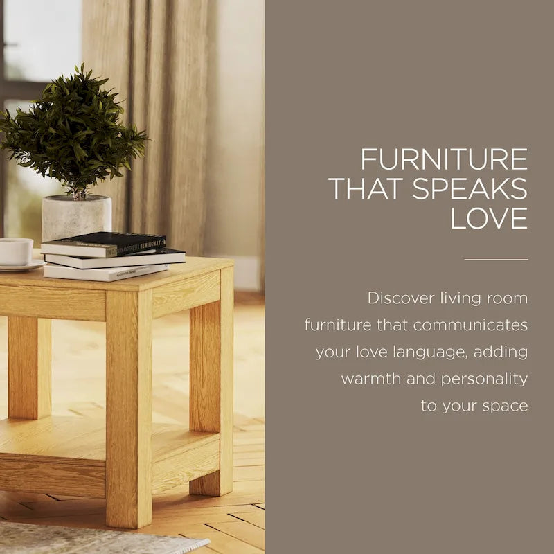 Table d'appoint en bois Paulo de Maven Lane, finition noire vieillie