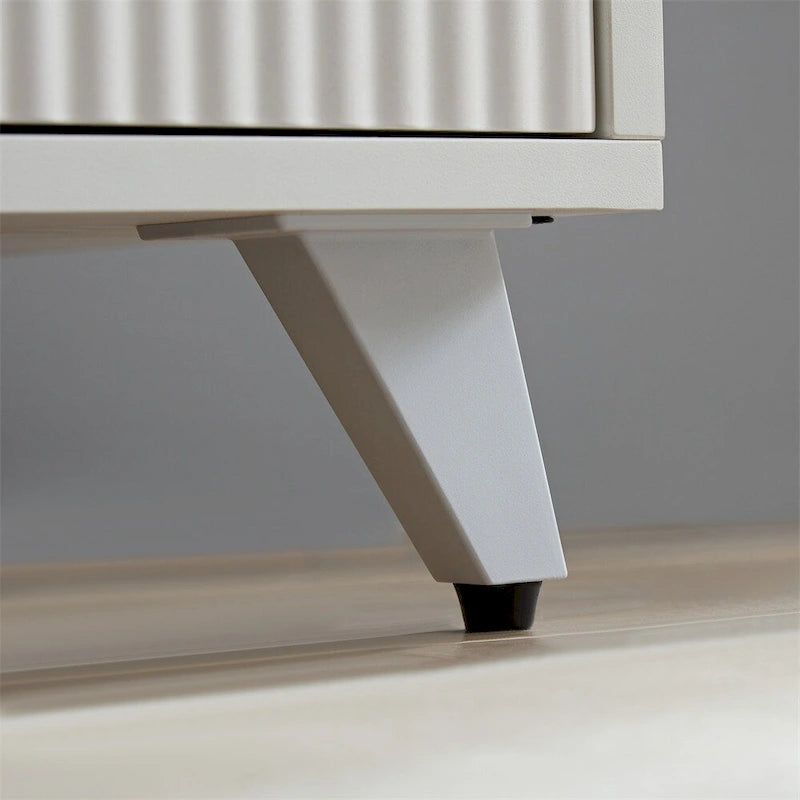 Buffet à 4 portes et étagères amovibles