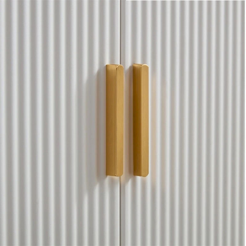 Buffet à 4 portes et étagères amovibles