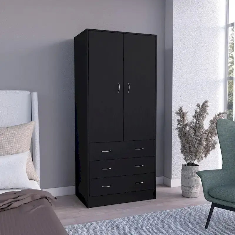 Armoire Taly à 2 portes et 3 tiroirs