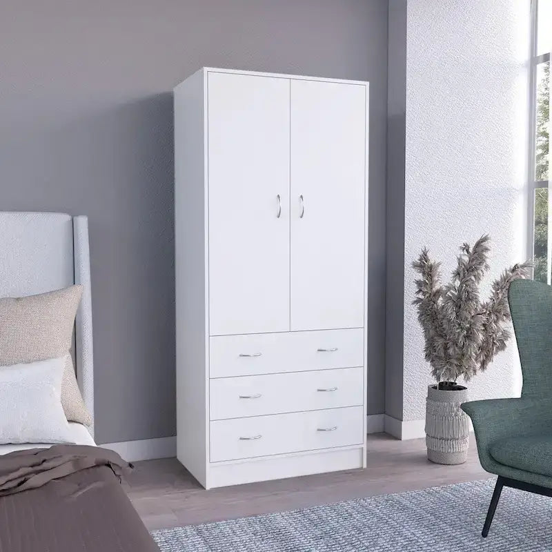 Armoire Taly à 2 portes et 3 tiroirs