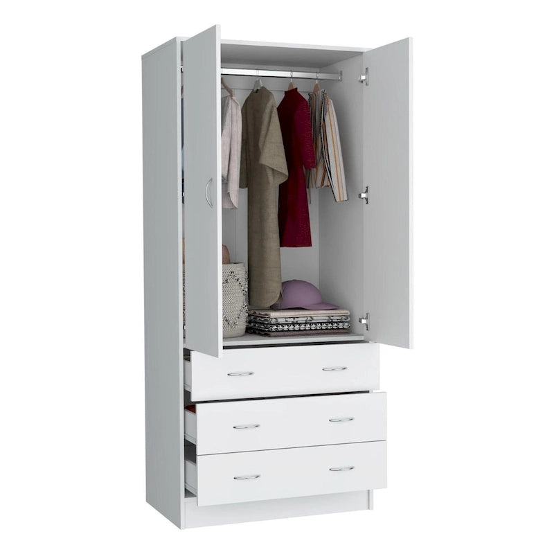 Armoire Taly à 2 portes et 3 tiroirs