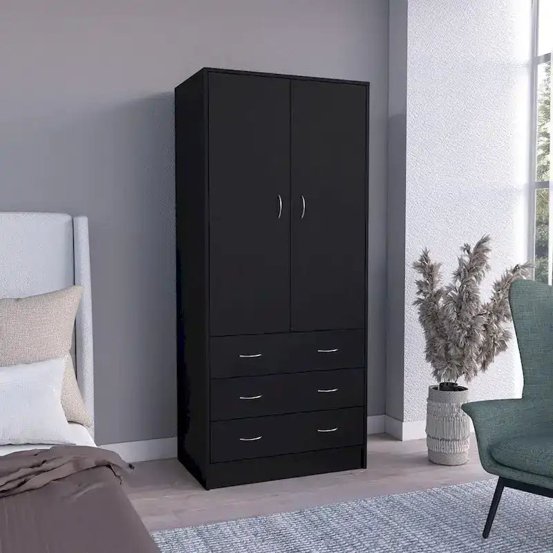 Armoire Taly à 2 portes et 3 tiroirs