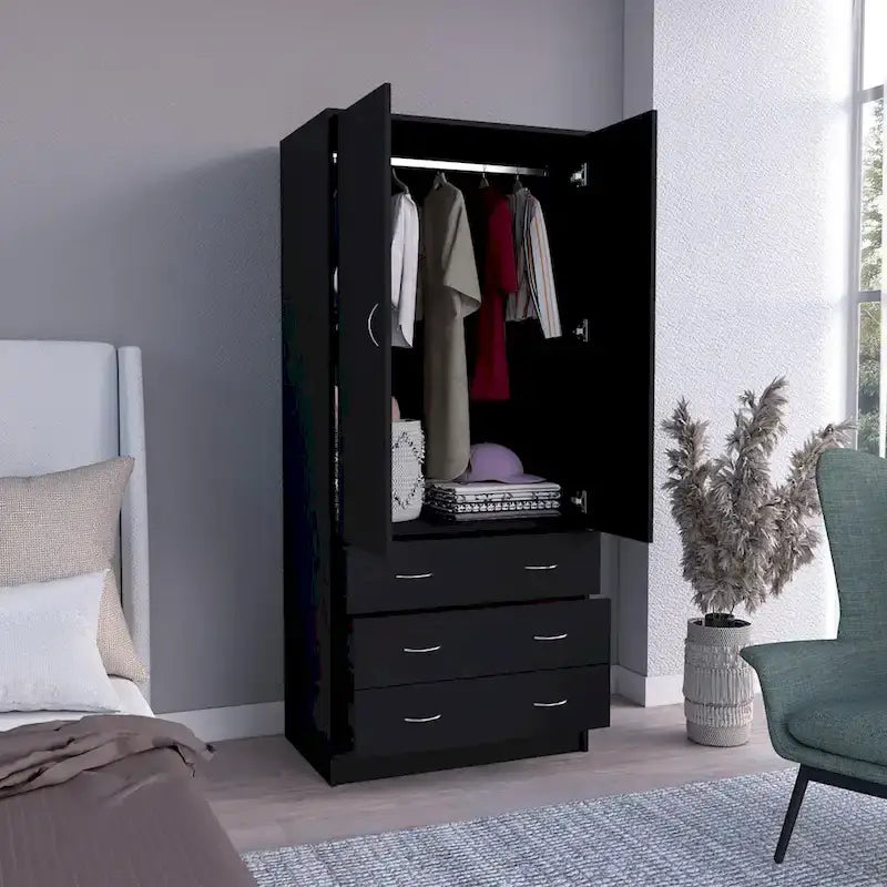 Armoire Taly à 2 portes et 3 tiroirs