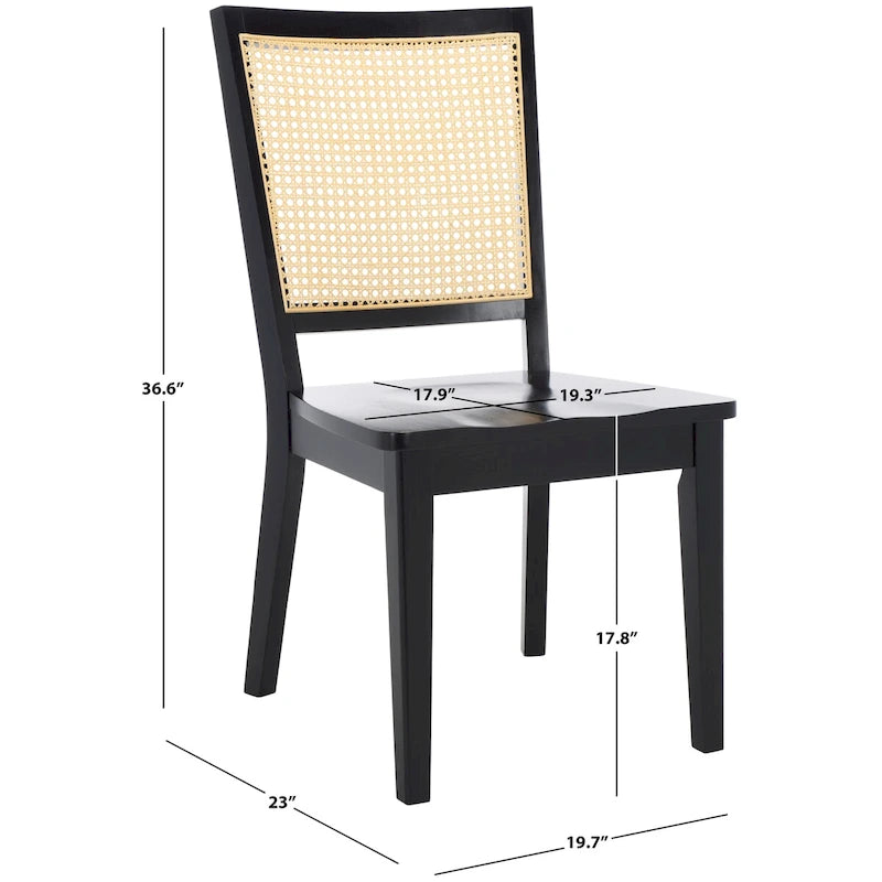 Chaises de salle à manger SAFAVIEH Home Margo 48 cm [LOT DE 2]. - 51 cm (L) x 58 cm (P) x 94 cm (H)